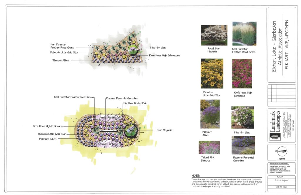 June Vollrath Park sign project plans