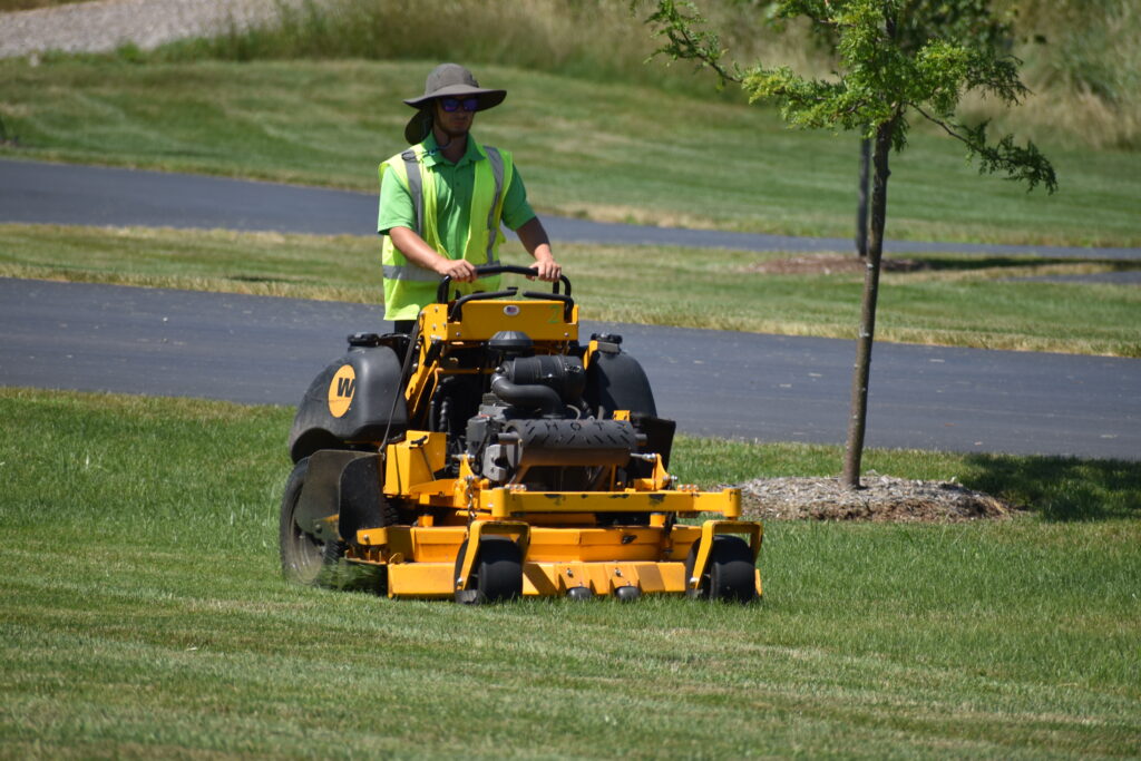 Professional Turf Maintenance from Landmark Landscapes Landmark