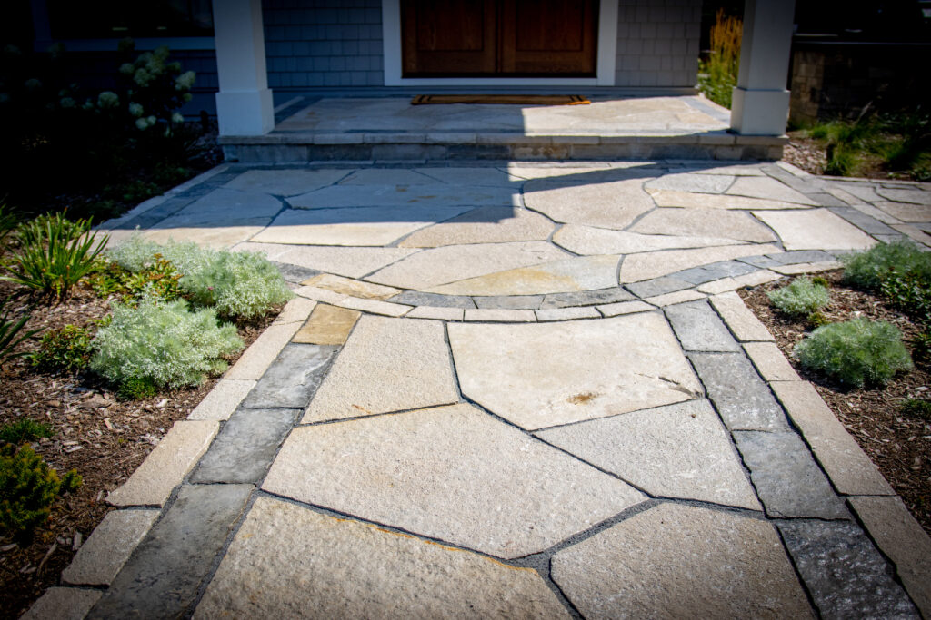 Landscaping Project Idea - Natural Stone Garden and Commercial Projects River  Stone & Pebbles